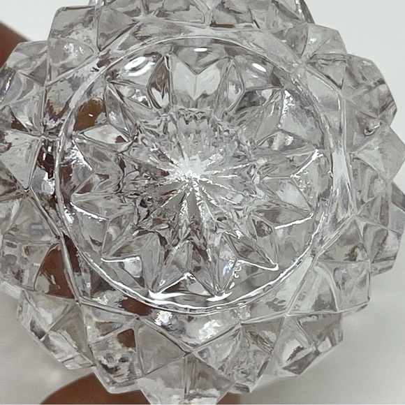 Vintage Bud Vase Princess House Crystal Glass Toothpick Holder - Picture 7 of 9